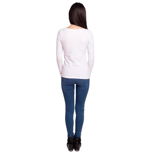 Лонгслив Наталюкс 41-2348 XXL-3XL белый: Состав Лайкра, Хлопок