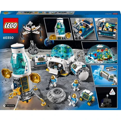 Конструктор LEGO City Місячна Дослідницька база (60350): Рекомендований вік от 7 лет