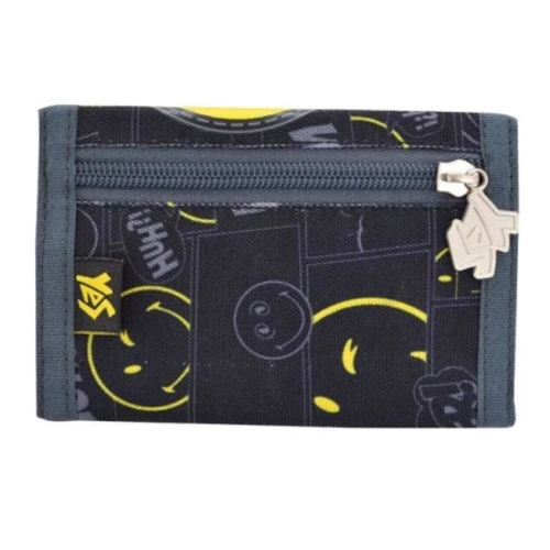 Кошелек детский Yes Smiley world, 25x12.5 (531934): Цвет серый