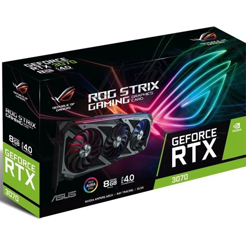 Відеокарта ASUS ROG-STRIX-RTX3070-8G-GAMING: Призначення Геймерські