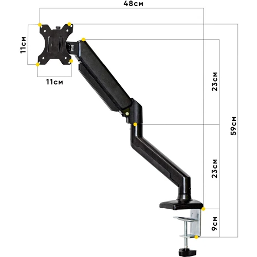 Держатель для монитора Mealux ARM-10