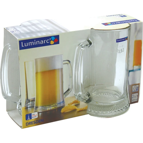 LUMINARC ДРЕЗДЕН / НАБІР / 2х500 мл д / пива (H5116 / 1): Тип Кружка для пива