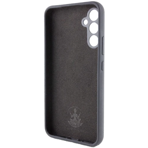 Чохол для телефона Lakshmi Premium Silicone Case з Logo Full Camera Black для Samsung A556 Galaxy A55: Матеріал силикон