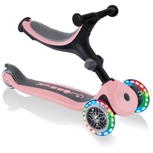 Самокат Globber Go Up Foldable Plus Lights Pastel Pink (пастельно-розовый) фото 11