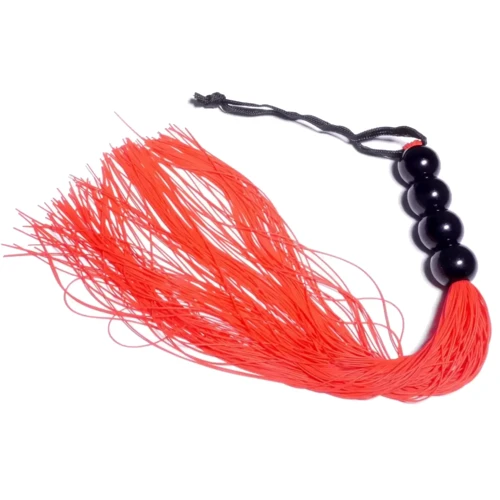 Силиконовый флогер Fetish Boss Series - Silicone Whip Red 14" (BS6100041)