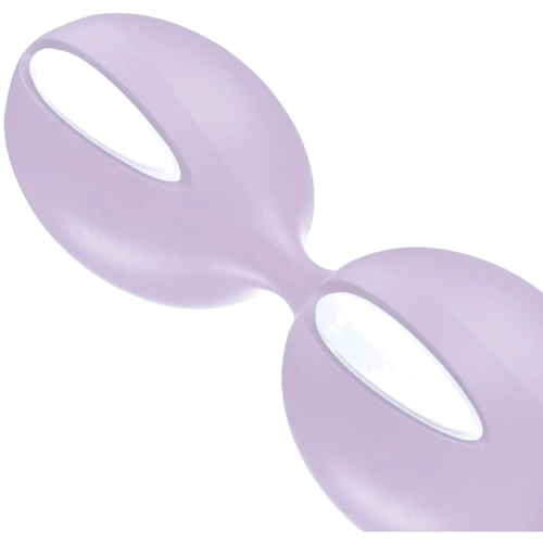 Вагинальные шарики Fun Factory SMARTBALLS DUO White-Lilac