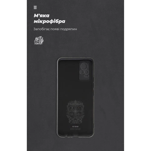 Чехол для телефонов ArmorStandart ICON Case Camera cover Black for Vivo V21e (ARM61437) фото 6