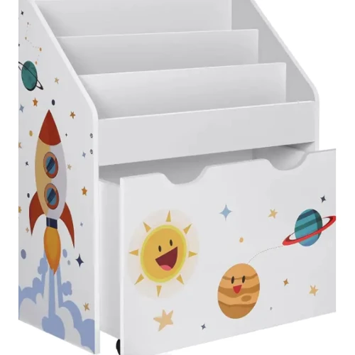 Шафа-органайзер Hop-Sport Leobert Lovely для зберігання іграшок (5903332078301): Виробник Hop-Sport