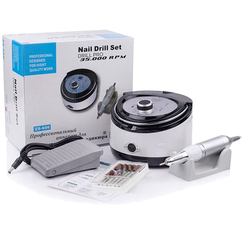 Фрезер Nail Drill ZS-606 PROFESSIONAL SILVER 65W: Виробник Nail Drill