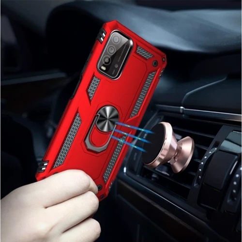 Чохол для телефона BeCover Military Red for Xiaomi Redmi Note 9 4G / Redmi 9T / Redmi 9 Power / Poco M3 (706648): Матеріал TPU (Термополиуретан) і пластик