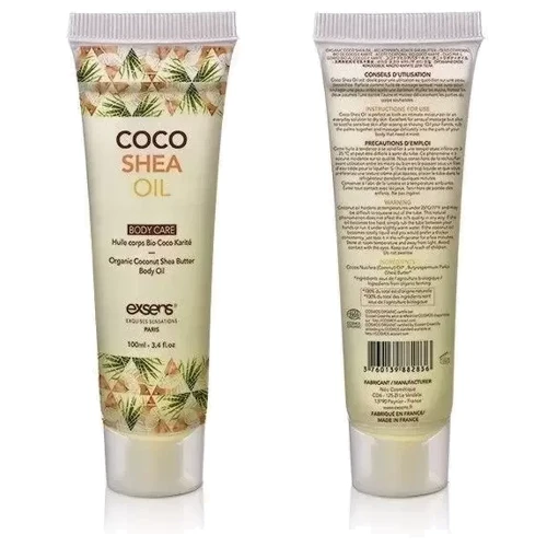 Органическое кокосовое масло Карите (Ши) для тела EXSENS Coco Shea Oil 100 мл