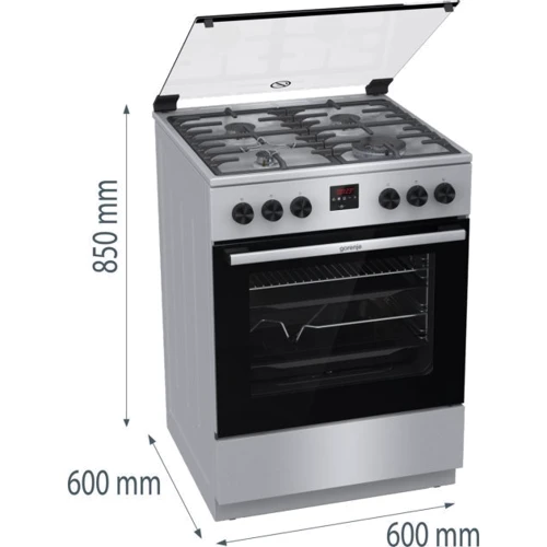 Газовая плита GORENJE GGI6C20XA фото 11