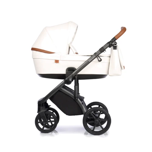 Универсальная коляска 2 в 1 Roan Bloom 9023-RB-05, Caramel White, белый