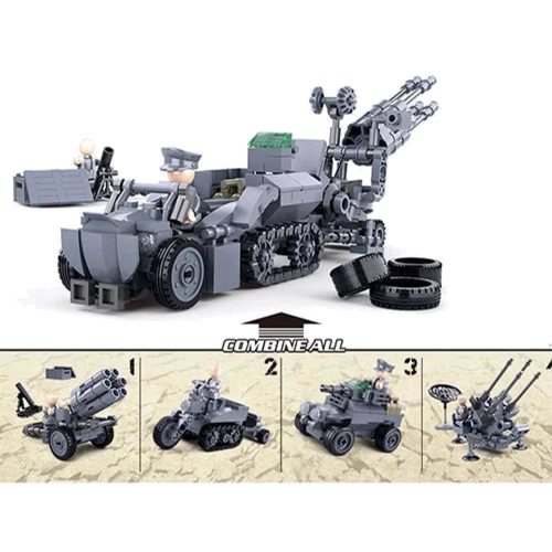 Конструктор SLUBAN M38-B0681 військова техніка, фігурки, 368дет, 38-24-7см: Виробник Sluban