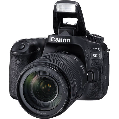 Canon EOS 80D Kit (18-135mm) USM Официальная гарантия: Оптический зум Зависит от объектива