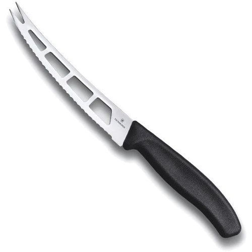 Victorinox (6.7863.13B) SwissClassic Butter & Cheese 13см хвиль. чорний