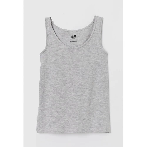 Майка H&M 6284258 158-164 см серая