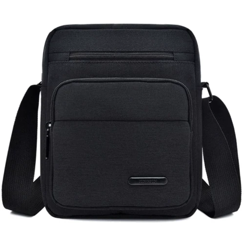 Мужская сумка через плечо Monsen черная (CV1HSMA2012-black)