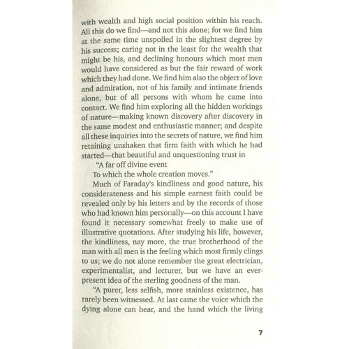 Jeerold Walter: Michael Faraday, Man of Science: ISBN 978-966-948-107-8