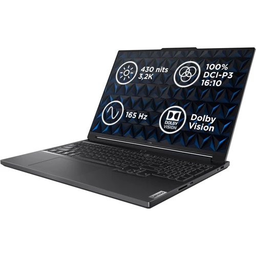 Ноутбук Lenovo Legion 7 16IRX9 (83FD024QRM): Экран 16,1" IPS (3200x2000) 3.2K