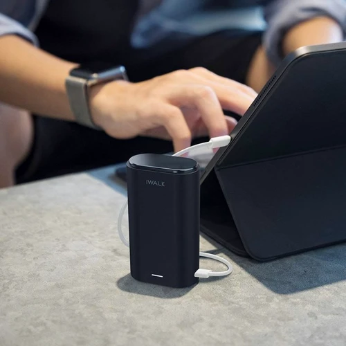 Внешний аккумулятор iWALK Power Bank Link Me 10000mAh USB-C Black (DBL10000C) фото 7