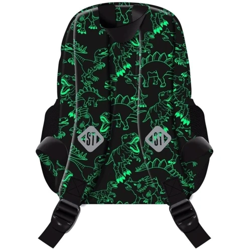 Рюкзак школьный St.Right Reflective T-Rex (668005) (BP70): Возрастная группа от 3 до 7 лет