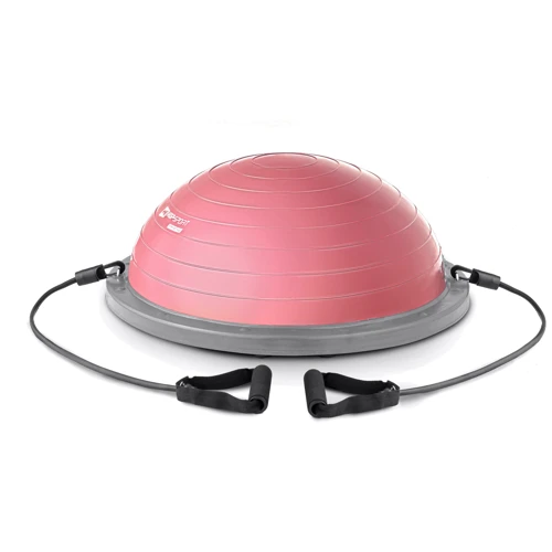 Степ та балансувальна платформа Hop-Sport Bosu HS-L058 light pink: Діаметр, см 57.5