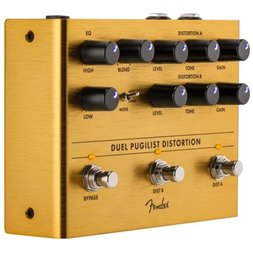 Педаль гитарных эффектов FENDER PEDAL DUEL PUGILIST DISTORTION (234562000): Тип эффекта Дисторшн