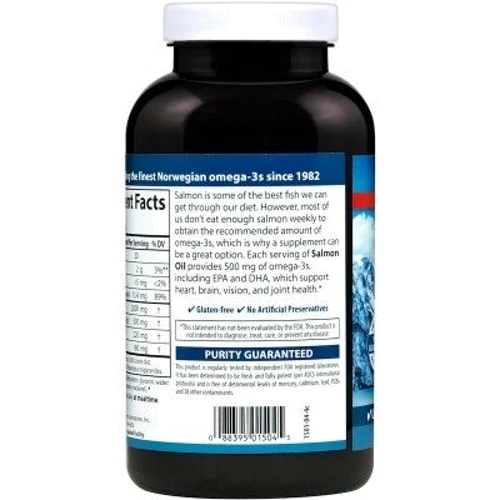 Carlson Labs Norwegian Salmon Oil 50 Soft Gels Масло лосося: Форма выпуска Капсулы
