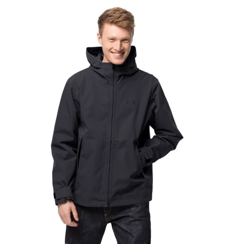 Куртка Jack Wolfskin Cold Canyon Jacket M 1114391-6000 48 чорна зимова з капюшоном: Вид Куртки
