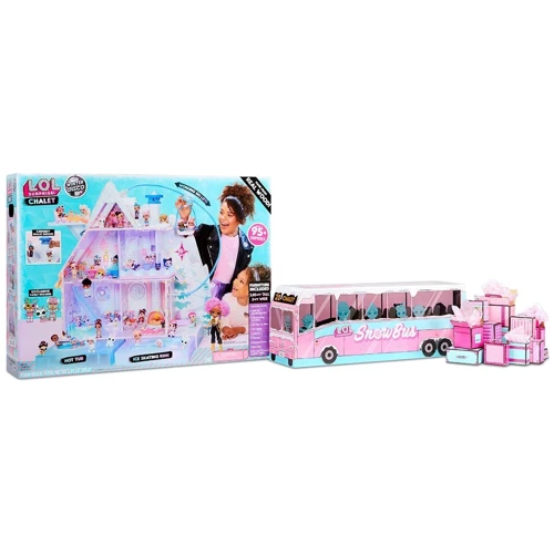Игровой меганабор с куклами L.O.L. SURPRISE! серии "Winter Disco" - ЗИМНИЙ ОСОБНЯК (562207) фото 6