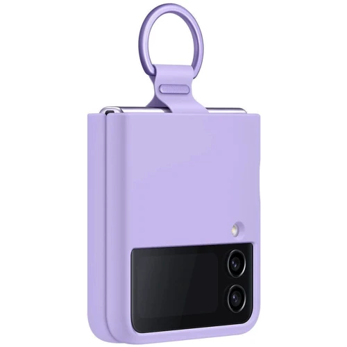 Чехол для телефонов Samsung Silicone Cover with Ring Lavender (EF-PF721TVEGUA) for Samsung F721 Galaxy Flip 4