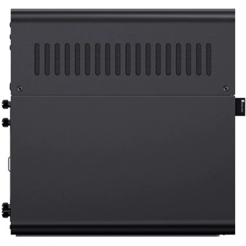 Корпус Jonsbo N2 Black: Матеріал передній панелі алюминий