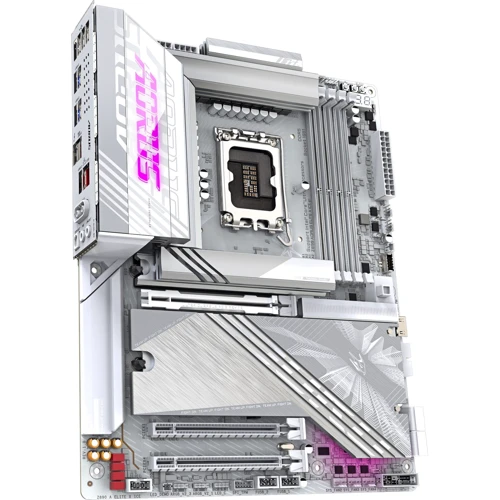 Gigabyte Z890 AORUS ELITE X ICE: Роз'єми на задній панелі HDMI, Ethernet RJ-45, USB 3.2 Gen 2, USB 3.2 Gen 1, USB 2.0, Thunderbolt