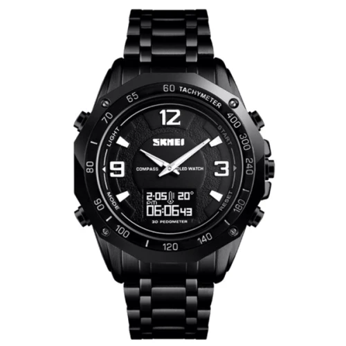 Наручний годинник Skmei Kompass PRO Black 1465