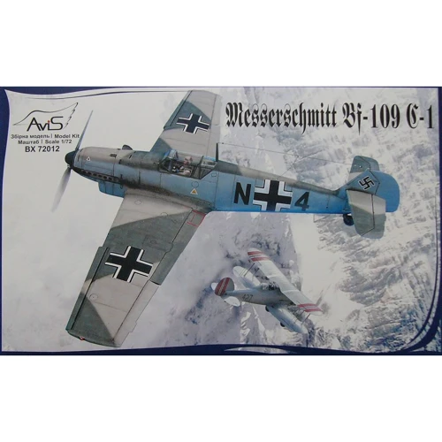 AV72012 Messerschmitt Avis Bf-109C-1 WWII German fighter