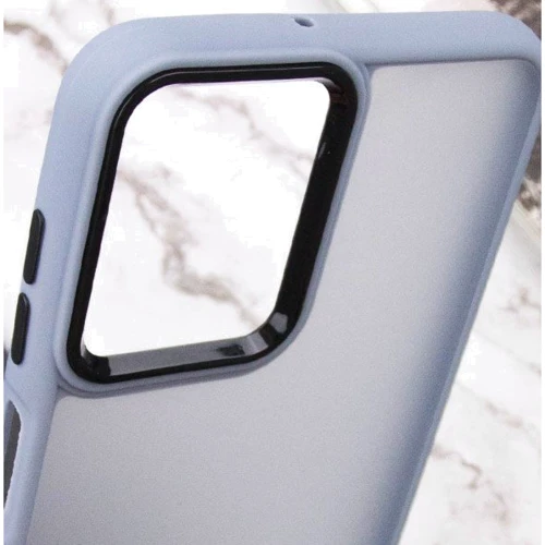 Чохол для телефона Epik TPU+PC Lyon Frosted Case Sierra Blue для Motorola Moto E13: Колір голубой