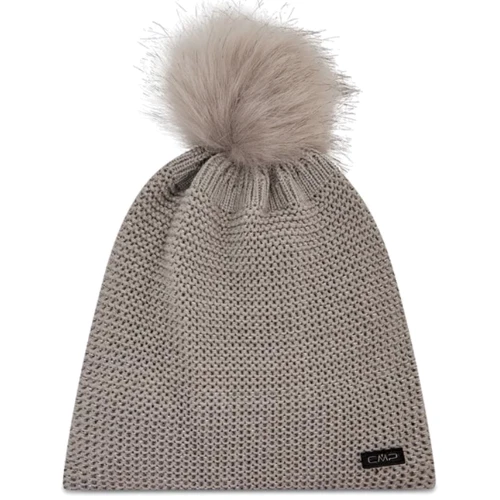 Женская шапка CMP Woman Knitted Hat серая UNI (5505011-A280)