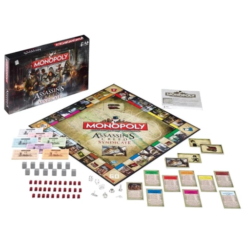 Настольная игра Monopoly Assassins Creed Syndicate (25768): Производитель Winning Moves