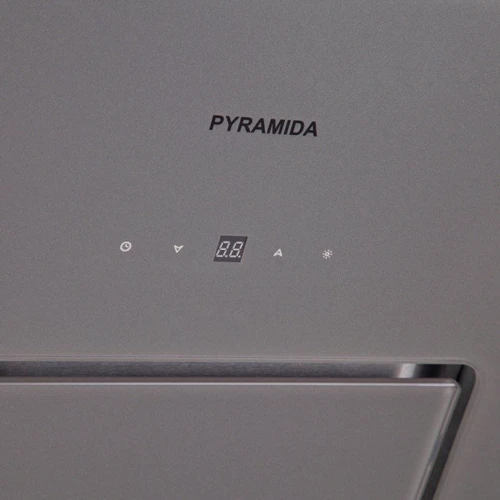 Витяжка Pyramida HES 30 (C-600 MM) GRAY /AJ: Рекомендована площа приміщення (при висоті 2,7 м), м² більше 28,5