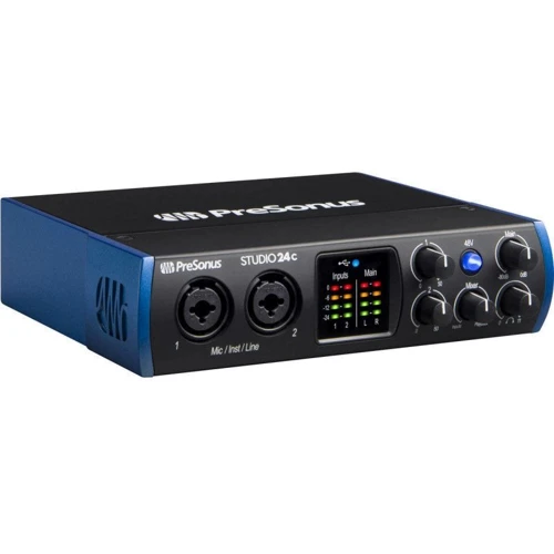 Аудиоинтерфейс Presonus Studio 24c: Интерфейсы USB