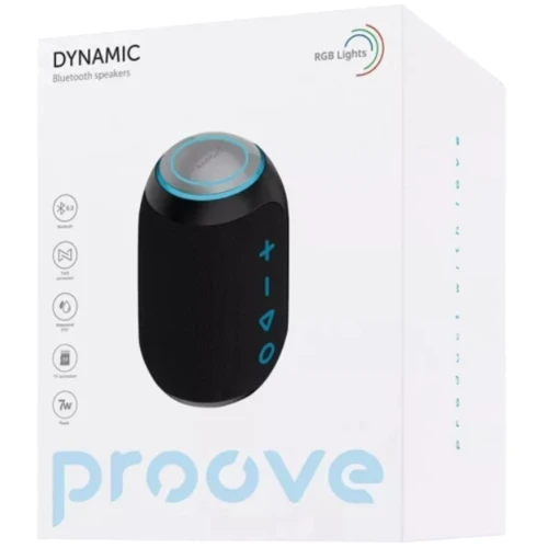 Акустика Proove Dynamic 7W Black: Тип портативная