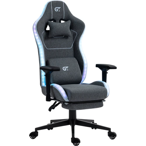 Ігрове крісло GT Racer X-2306 Fabric Gray L фото 4