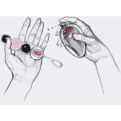 Мощный магнитный тренажер Кегеля Geisha balls Magnetic - Gvibe (Англия)