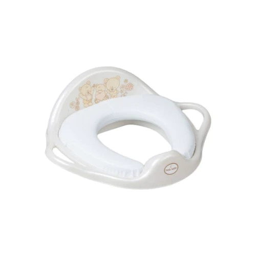 Накладка на унитаз мягкая Tega Mis MS-020 white pearl