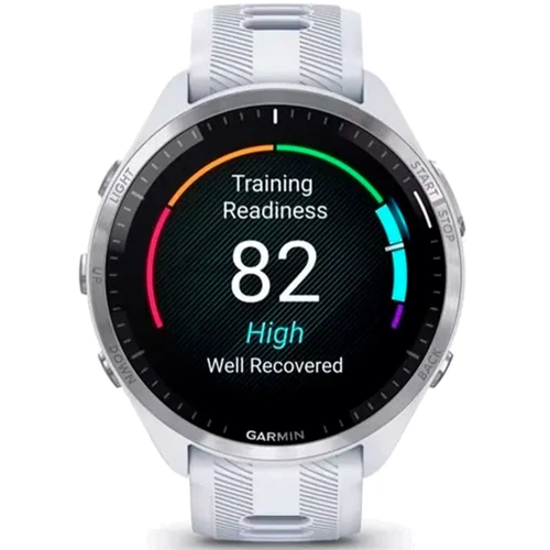 Смарт-годинник Garmin Forerunner 965 Titanium Bezel with Whitestone Case and Whitestone/Powder Grey Silicone Band (010-02809-11): Матеріал корпуса титан