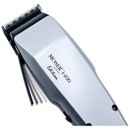 Машинка для стрижки (тример) Moser 1400-0458 Edition Silver: Потужність 10 Вт