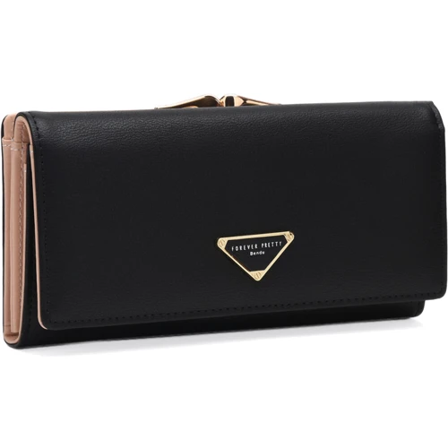 Жіночий гаманець Monsen чорний (K12335-black)