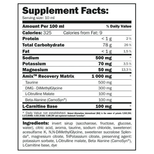 Изотоник Amix Nutrition ChampION 1L Multifruit: Тип Изотоники