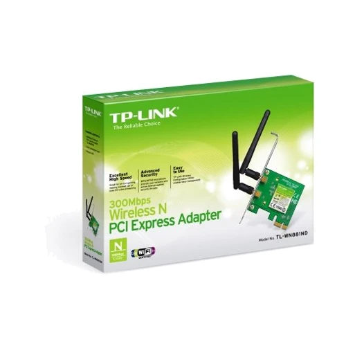 Адаптер Wi-Fi TP-LINK TL-WN881ND: Антенна 2 внешних съемных (RP-SMA) антенны направленного типа